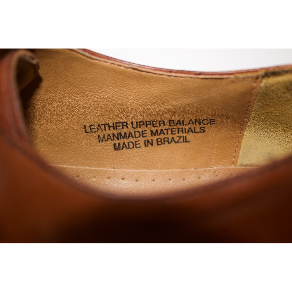 Stacy Adams Loafers Monk Strap Mens 10M Brown Square Toe Leather Buckle Shoes - Picture 5 of 14